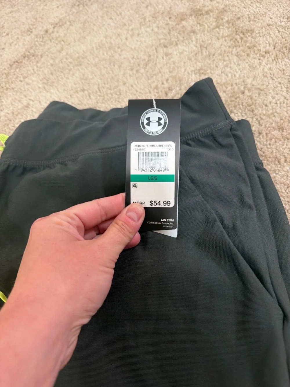 Brand new UA joggers